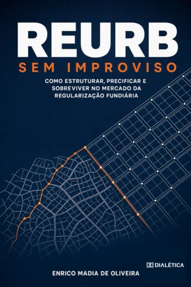 Capa do livro Reurb sem Improviso, de Enrico Madia de Oliveira